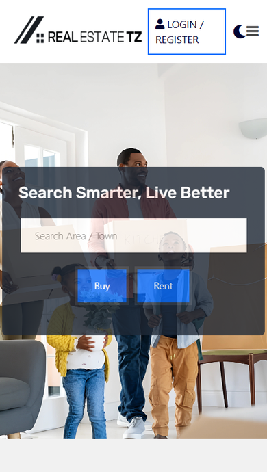 A1 Real Estate mobile app layout preview